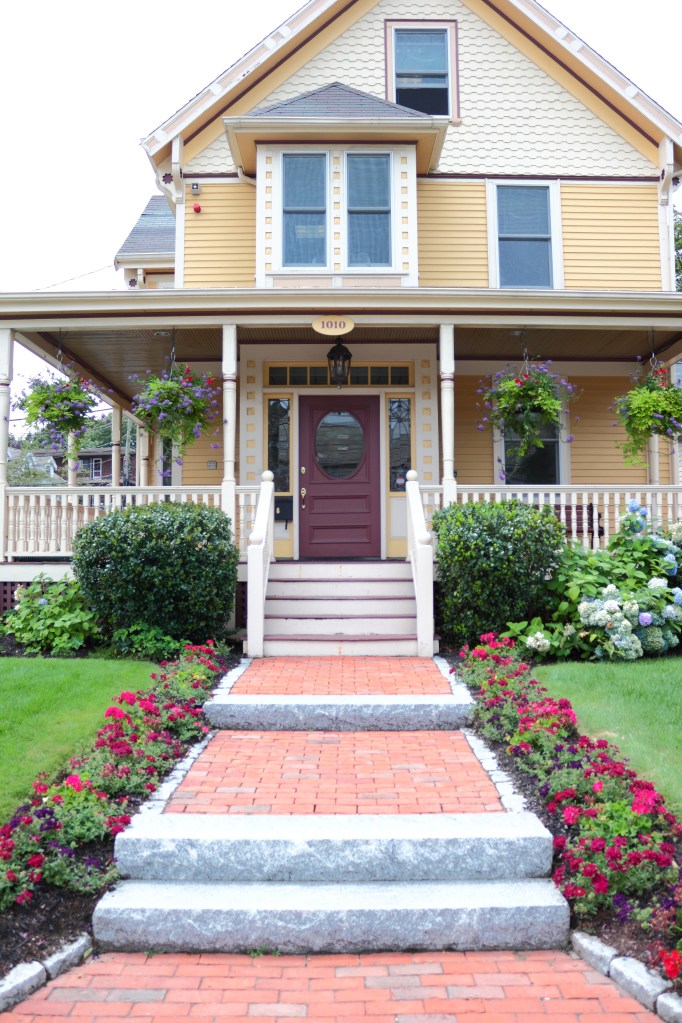 The front walkway and door of Bowes Pennell & Thompson Real Estate on Massachusetts Avenue.July 31, 2012.