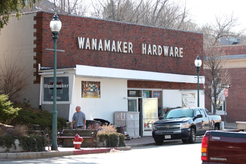 Wanamaker Hardware in Arlington Heights.March 20, 2012.