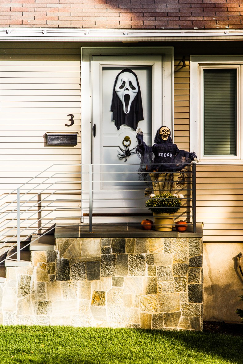 A home on Yerxa Road ready for Halloween. October 3, 2013.