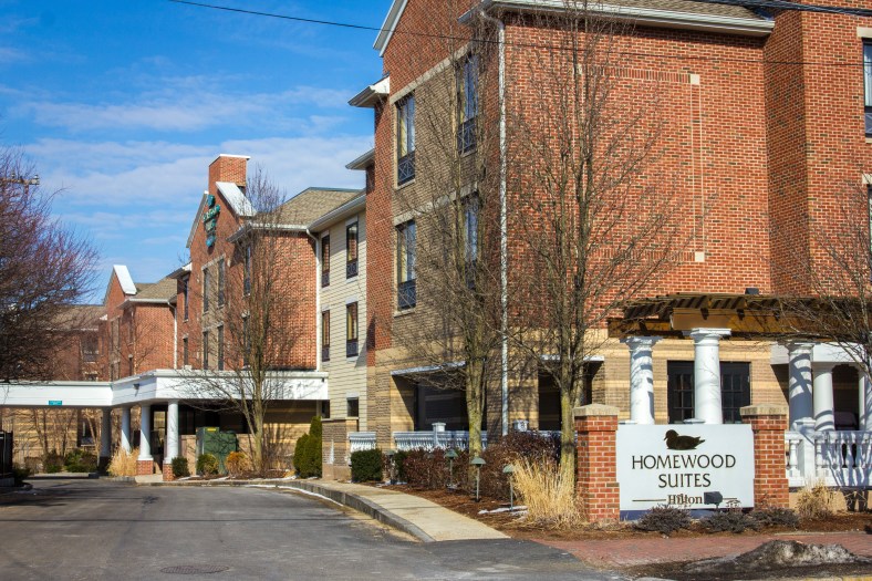 Homewood Suites on Massachusetts Avenue in East Arlington. March 14, 2014.