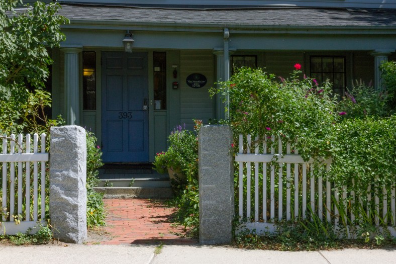 Not known as the Wayside Inn until the 20th Century, this house built circa 1750 was used as a stagecoach stop. August 14, 2013.