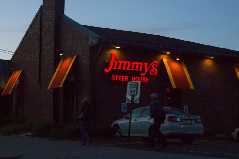 JImmy's steak house on Massachusetts Avenue. September 26, 2015.