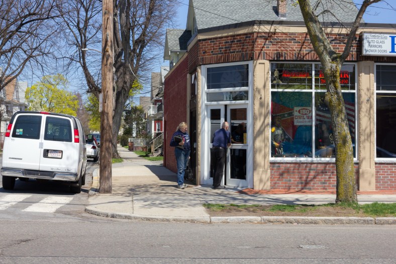 Store owners open 111 Massachusetts Avenue. April 26, 2013.